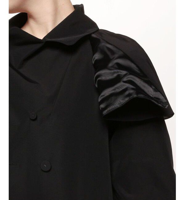 LOULOU WILLOUGHBY「【LOULOU WILLOUGHBY】グログランドレスコート」|ダッフルコート|