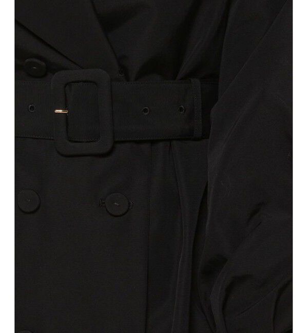 LOULOU WILLOUGHBY「【LOULOU WILLOUGHBY】グログランドレスコート」|ダッフルコート|