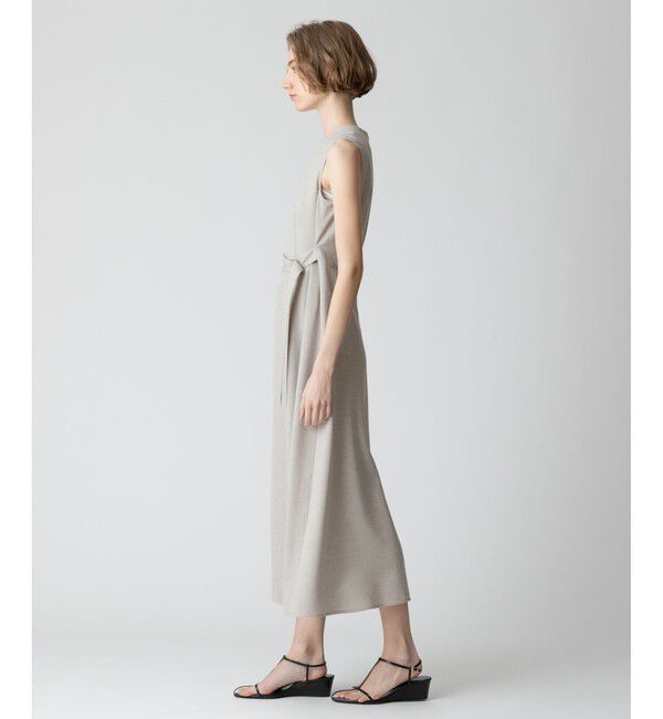 allureville「リネンライクオックスラップワンピース」|ワンピース|