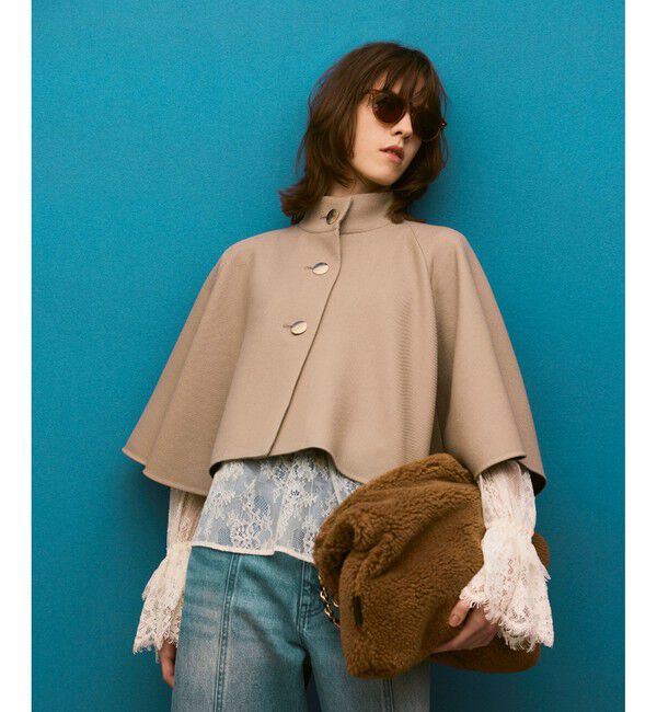 allureville「メルトンショートケープ」|その他|