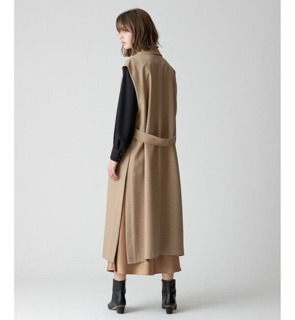 allureville「サイドオープンロングジレ」|その他|