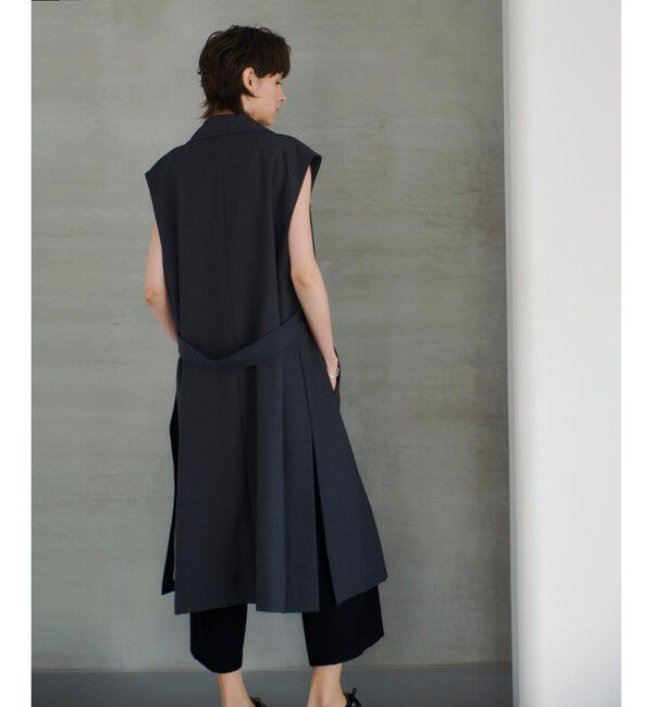 allureville「サイドオープンロングジレ」|その他|