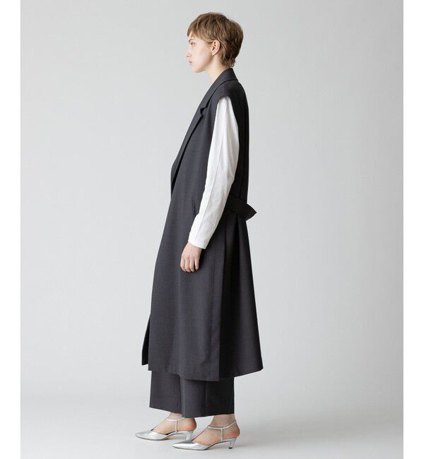 allureville「サイドオープンロングジレ」|その他|