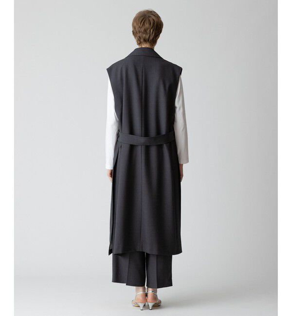 allureville「サイドオープンロングジレ」|その他|