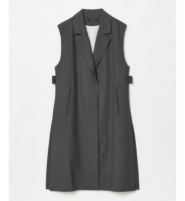 allureville「サイドオープンロングジレ」|その他|