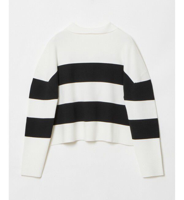 allureville「ラガーシャツプルオーバー」|ニット・セーター|