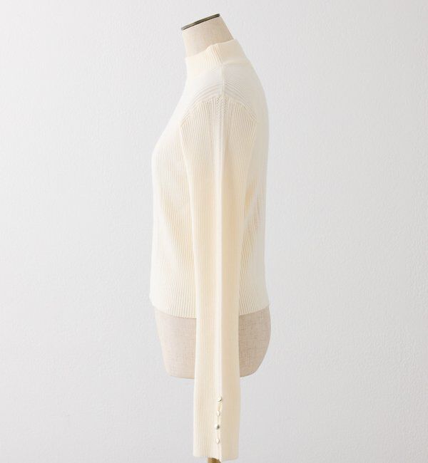  「	アイレットプチハイネックニット」|ニット・セーター|