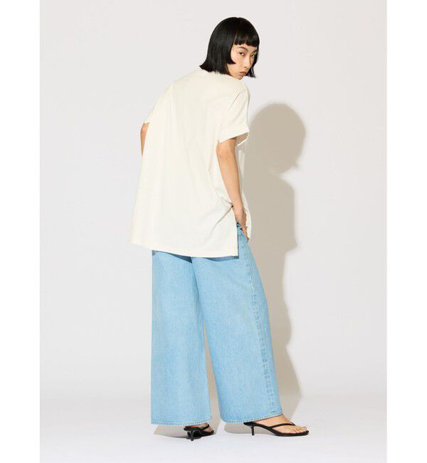 MIDIUMISOLID「MIDIUMISOLID for Ladies C/ネックワイドプルオーバー」|Tシャツ・カットソー|