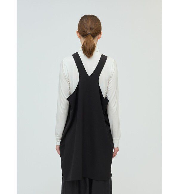 mizuiro ind「mizuiro ind クルーネックチュニックワンピース」|ワンピース|