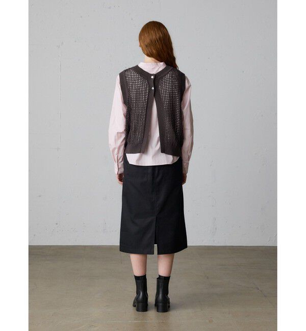 MidiUmi「MidiUmi メッシュニット2WAYベスト」|ベスト・ジレ|
