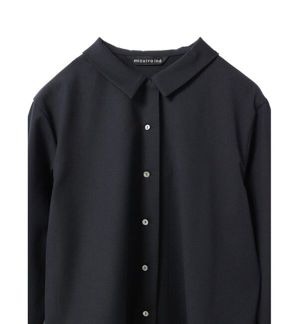 mizuiro ind「mizuiro ind T/Rベーシックシャツ」|シャツ・ブラウス|