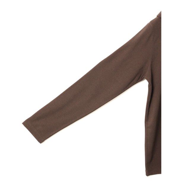 mizuiro ind「mizuiro ind スリーレイヤードフード付きプルオーバー」|Tシャツ・カットソー|