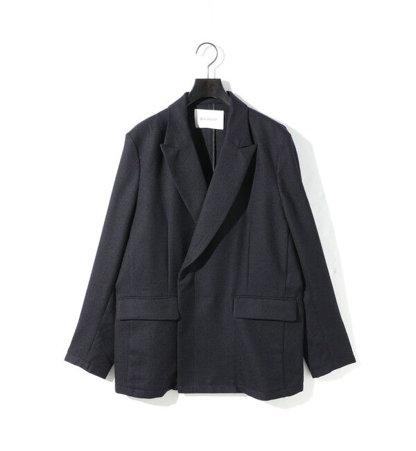 MIDIUMISOLID「MIDIUMISOLID Men&rsquo;s ウールサージジャケット」|テーラードジャケット|