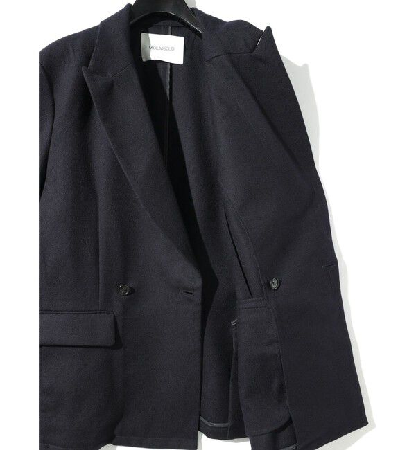 MIDIUMISOLID「MIDIUMISOLID Men&rsquo;s ウールサージジャケット」|テーラードジャケット|