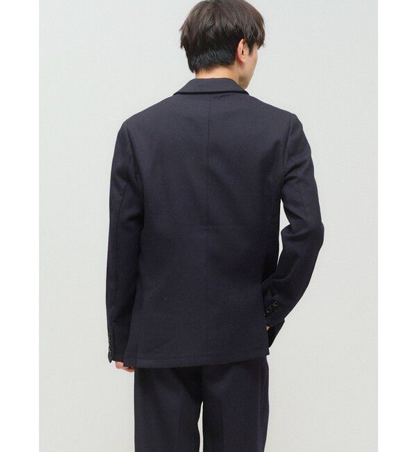 MIDIUMISOLID「MIDIUMISOLID Men&rsquo;s ウールサージジャケット」|テーラードジャケット|