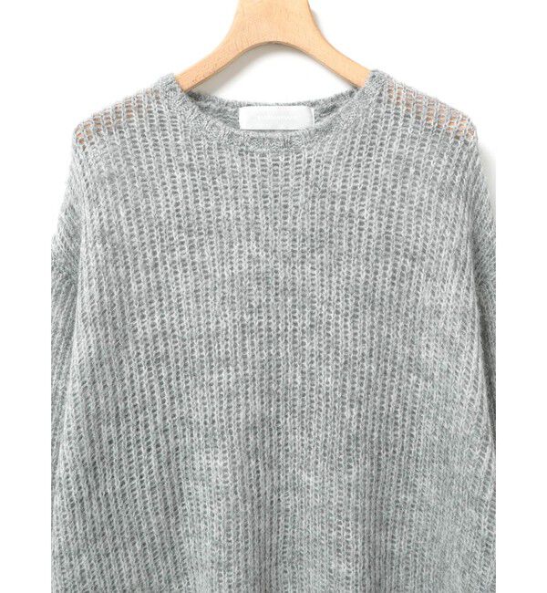 MARMARMAR「MARMARMAR オーバーサイズシアープルオーバー」|ニット・セーター|