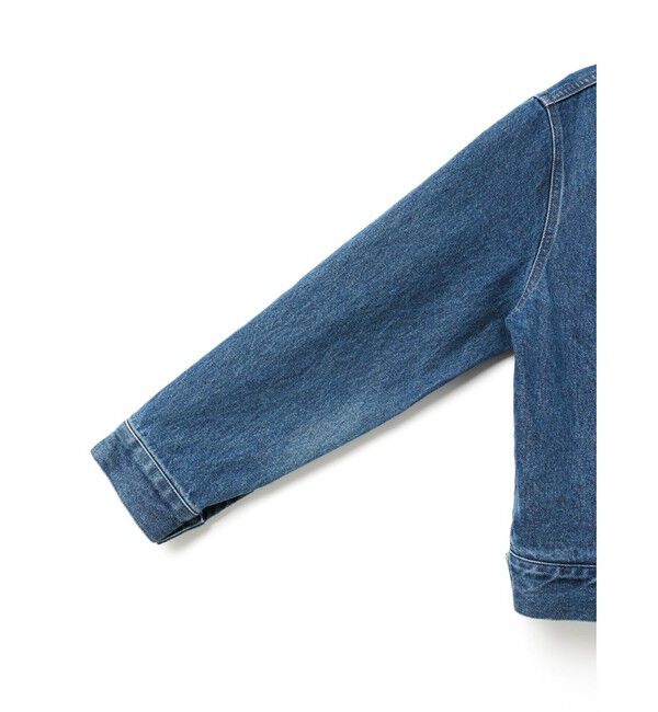 mizuiro ind「mizuiro ind コンパクトデニムジャケット(ダメージ)」|テーラードジャケット|