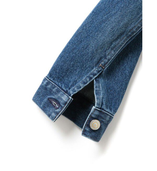 mizuiro ind「mizuiro ind コンパクトデニムジャケット(ダメージ)」|テーラードジャケット|