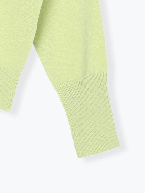 Te chichi「ハイゲージベーシックロゴプルオーバー」|ニット・セーター|