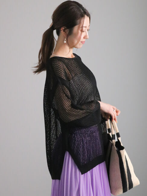 Te chichi「メッシュニット」|ニット・セーター|