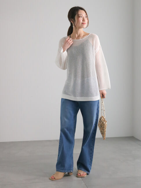 Te chichi「メッシュニット」|ニット・セーター|