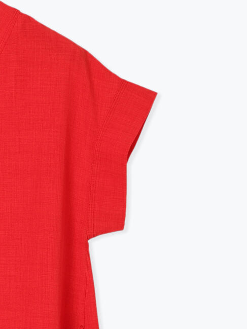 Lugnoncure「【接触冷感】麻調サックワンピース」|ワンピース|