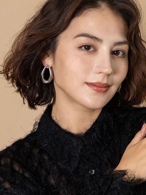 Te chichi「ステンレスボリュームドロップピアス」|ピアス|シルバー
