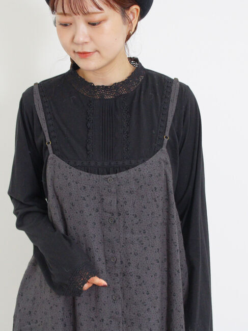 Samansa Mos2「【Slow linen】柄アソートキャミワンピース」|ワンピース|