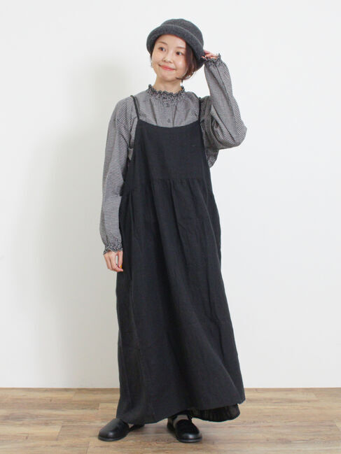 Samansa Mos2「【Slow linen】柄アソートキャミワンピース」|ワンピース|