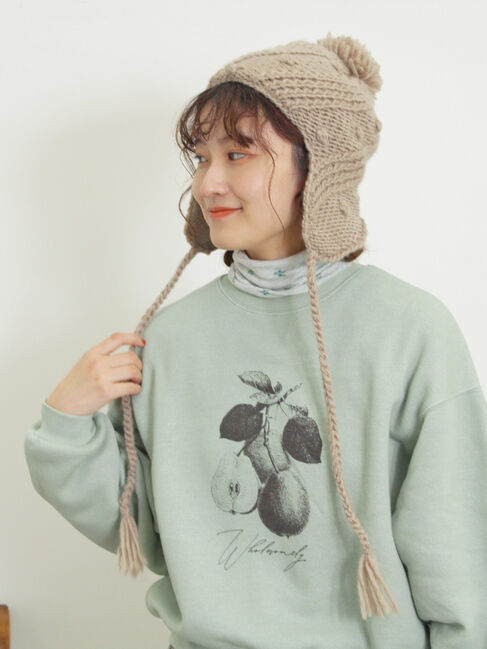 Samansa Mos2「柄アソートプリントスウェット」|Tシャツ・カットソー|