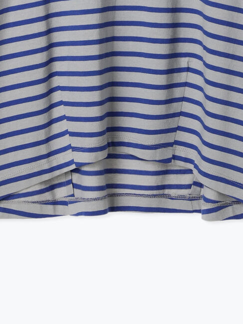 Samansa Mos2 blue「【USAコットン】アソートフレンチスリーブTシャツ」|Tシャツ・カットソー|