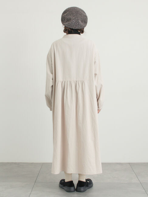 Samansa Mos2「【S/Mサイズ】切替配色刺繍ワンピース」|ワンピース|