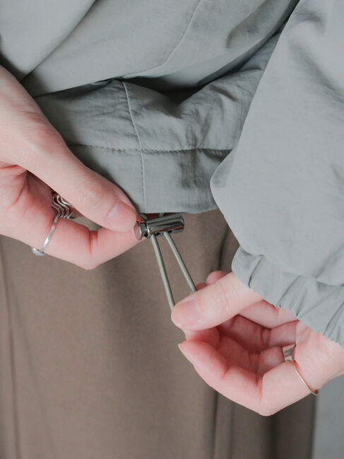 Samansa Mos2 blue「中綿モンスターコート」|その他|