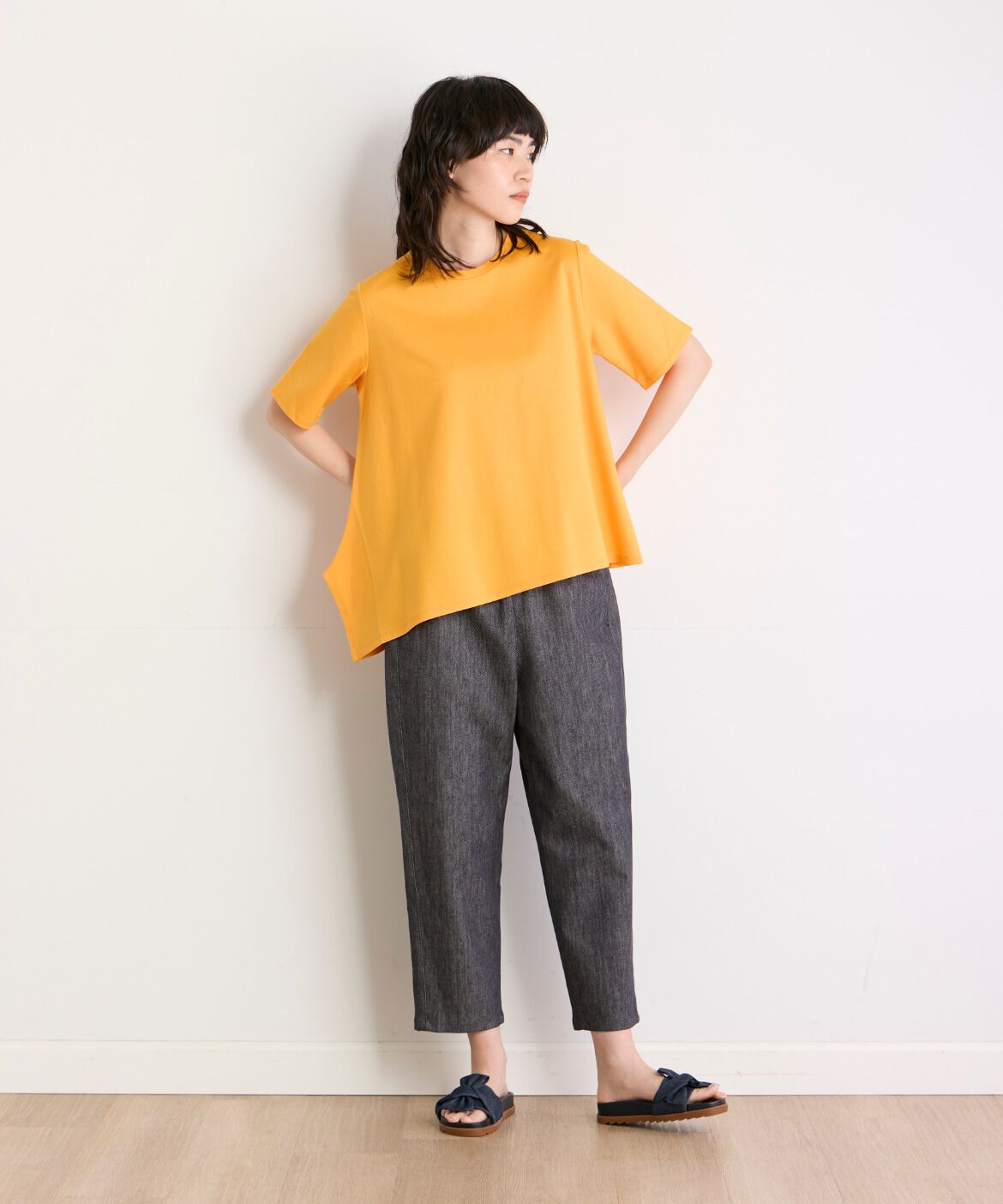 I.T.'S international「ニューラインスビンデニムパンツ《SUVIN DENIM》 」|デニム|