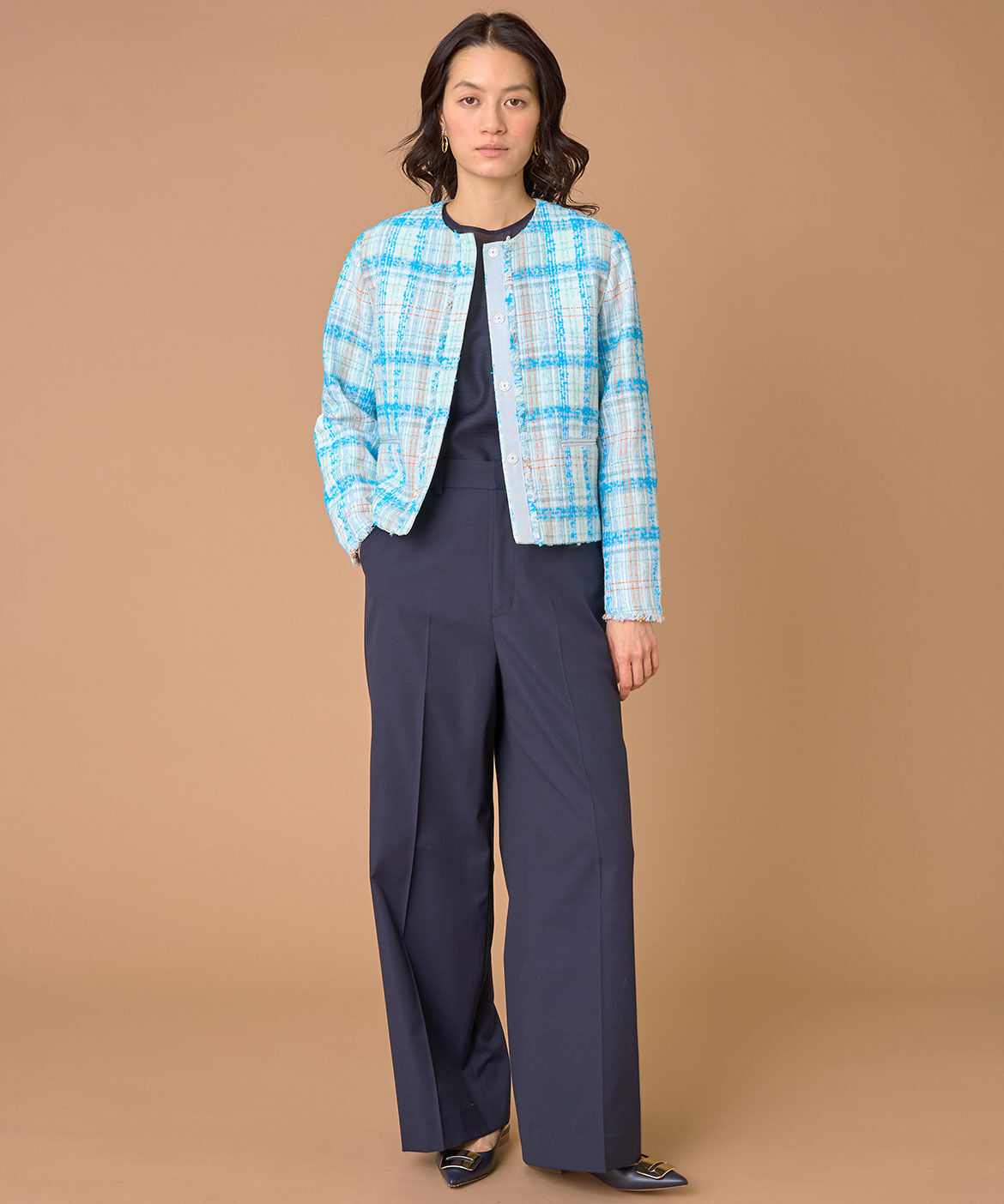 INED「2WAYボウタイブラウス」|シャツ・ブラウス|