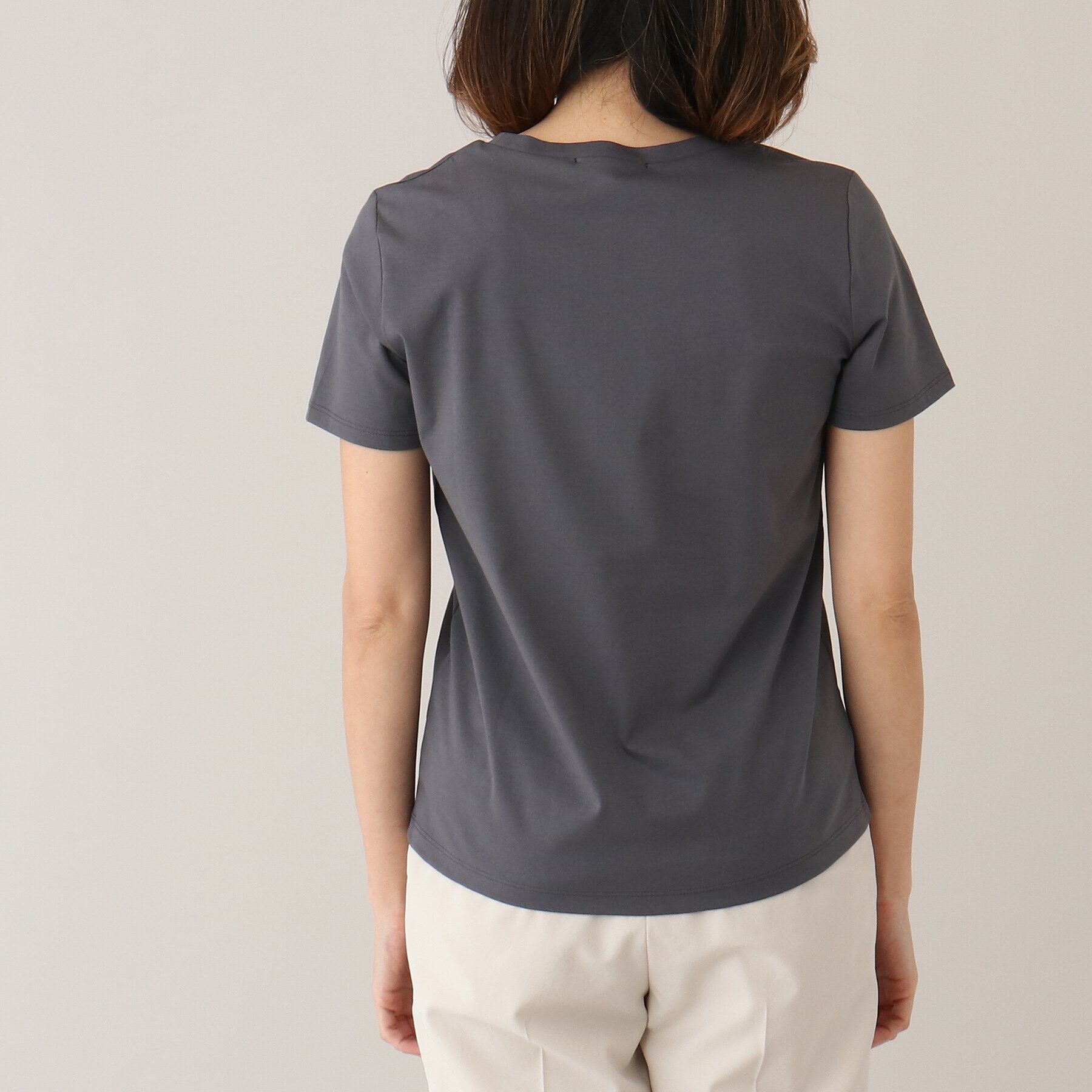 UNTITLED「【接触冷感】アイスクリアコットンTシャツ」|Tシャツ・カットソー|
