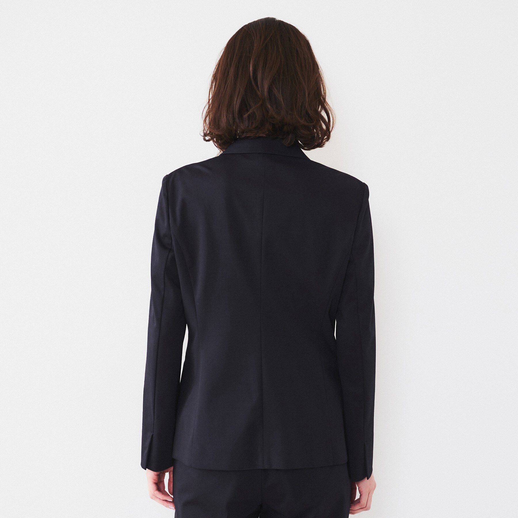 UNTITLED「【通勤スーツ】コットン混ジャージ テーラードジャケット」|テーラードジャケット|