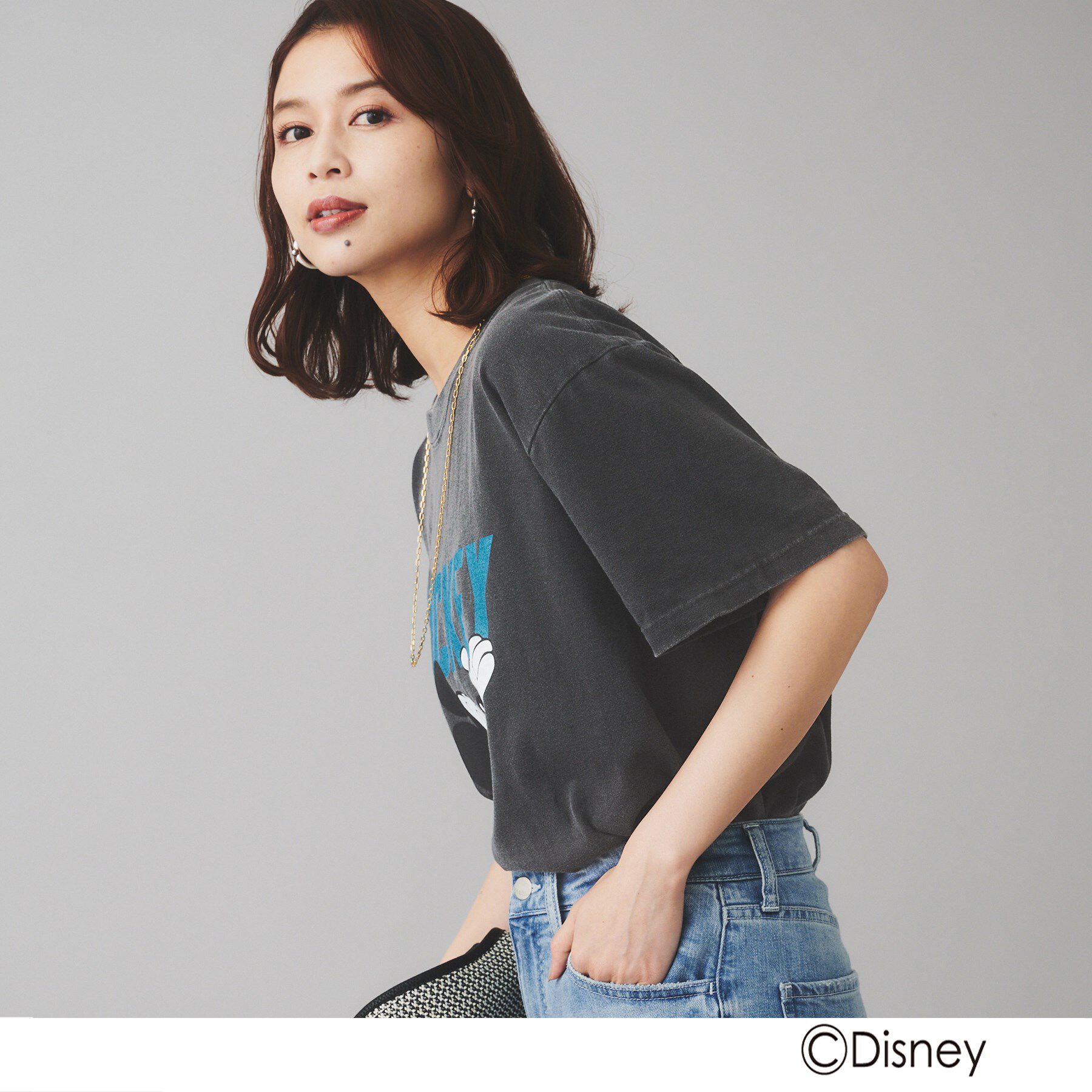 UNTITLED「【GOOD ROCK SPEED】Disney ／ ミッキーマウス ／ デザインTシャツ」|Tシャツ・カットソー|