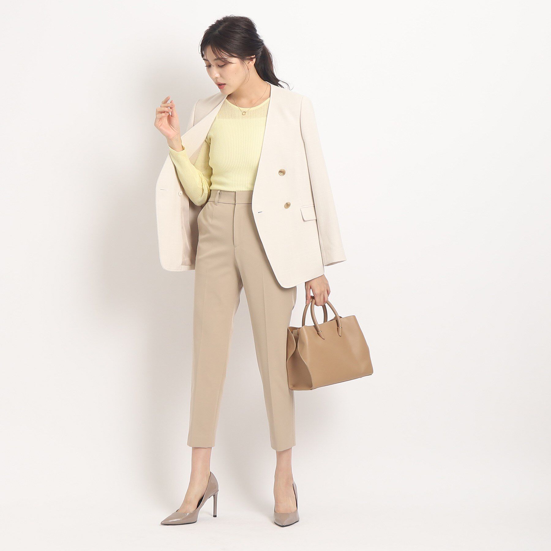 COUP DE CHANCE「【洗える】センタープレス入パンツ」|その他|