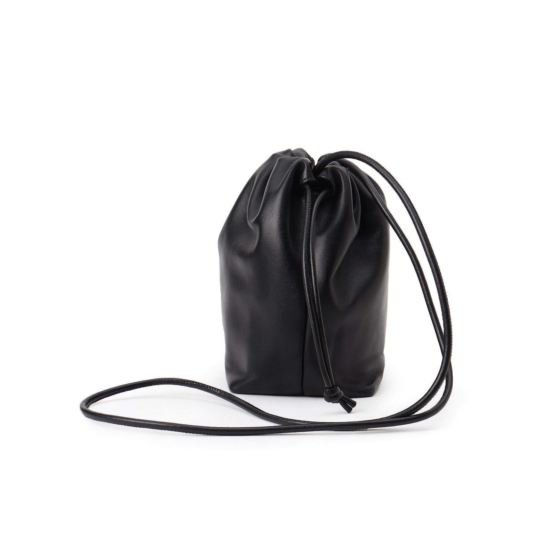 DRESSTERIOR「【CLASSY.12月号掲載】ラムレザーバルーンバッグ」|ショルダー・メッセンジャー|