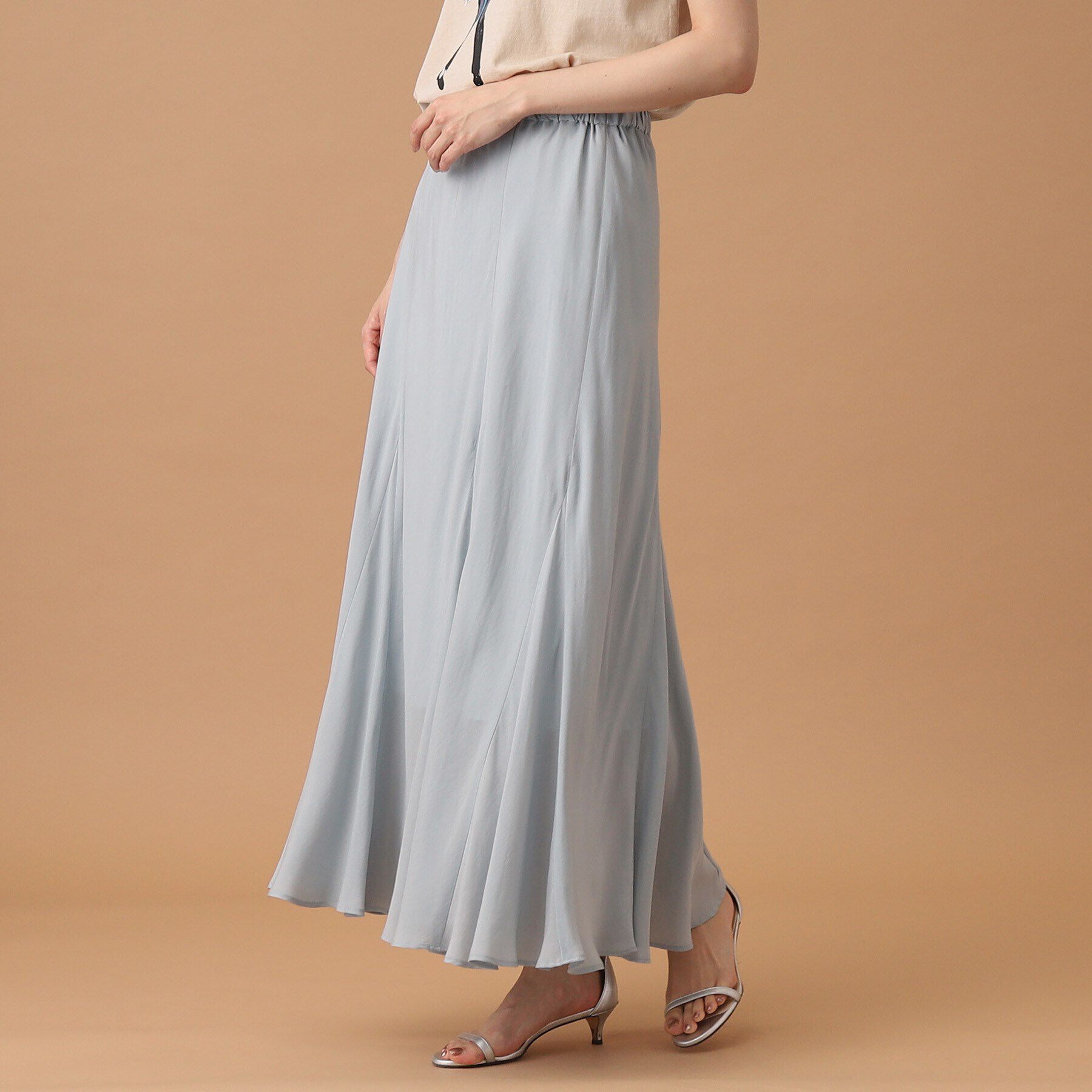 DRESSTERIOR「【洗える/大人カジュアル】キュプラフィブリルスカート」|スカート|