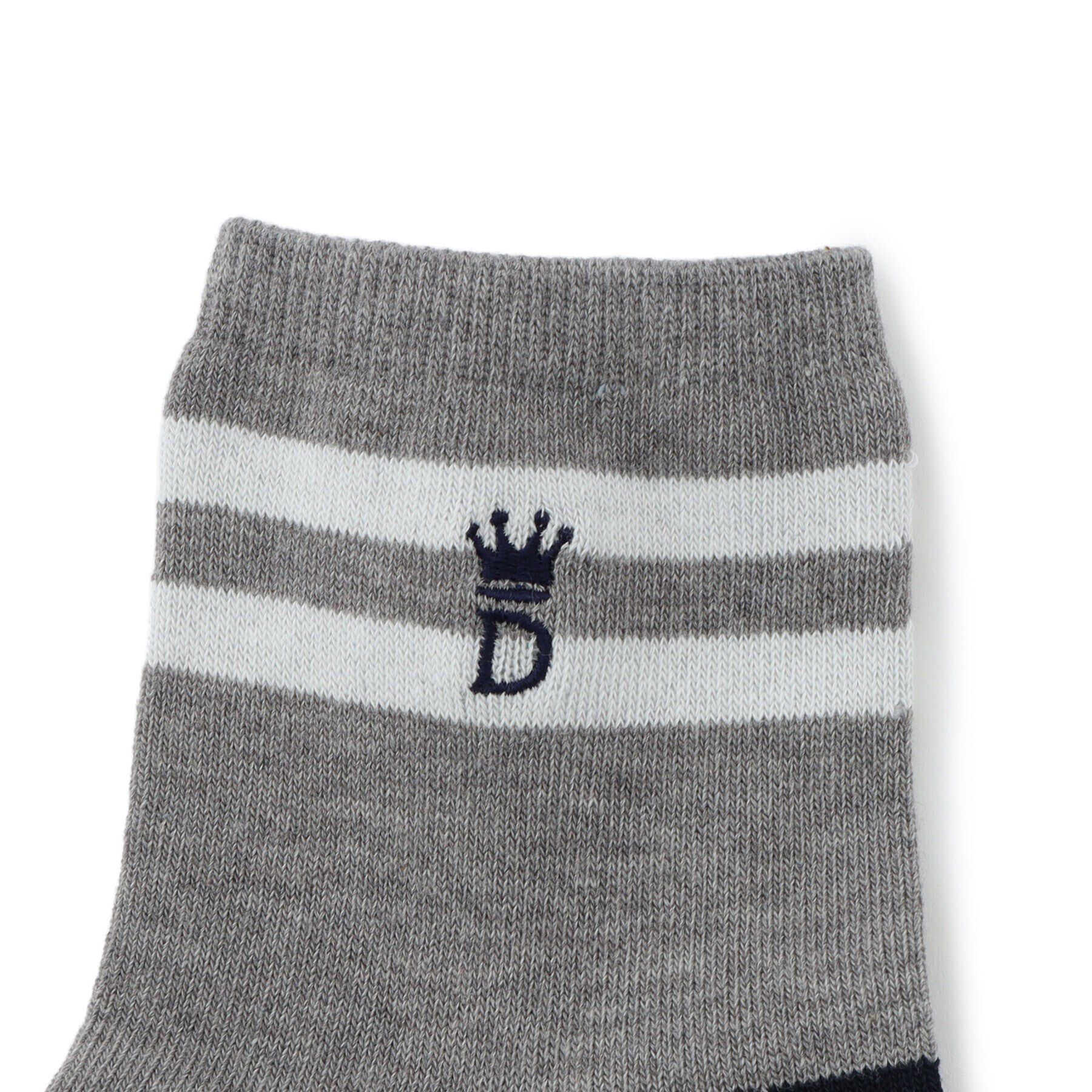 DRESSTERIOR「ステッチ柄　ハーフソックス」|ソックス|