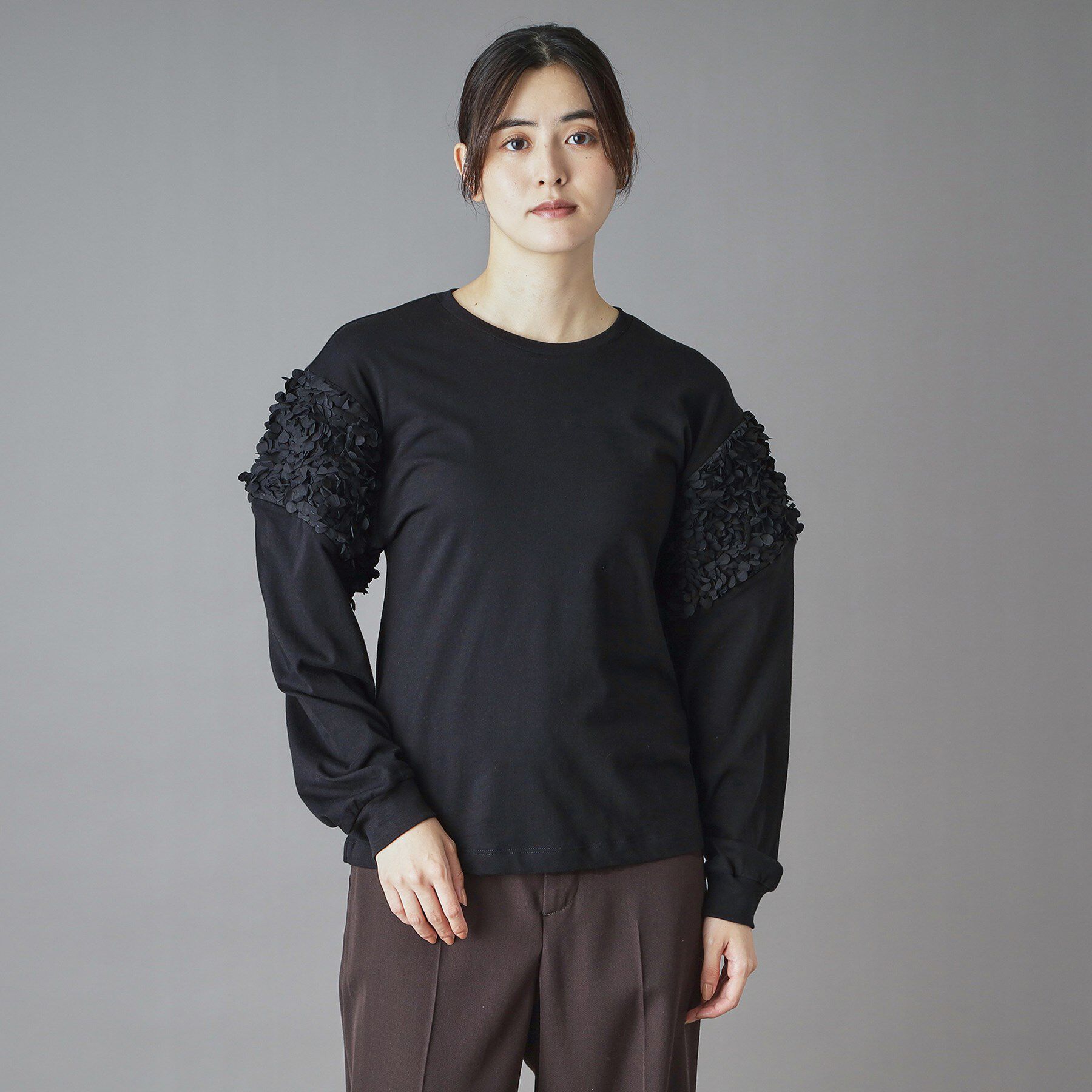 DRESSTERIOR「muller of yoshiokubo（ミュラーオブヨシオクボ）FLOWY FRILLED LON」|Tシャツ・カットソー|