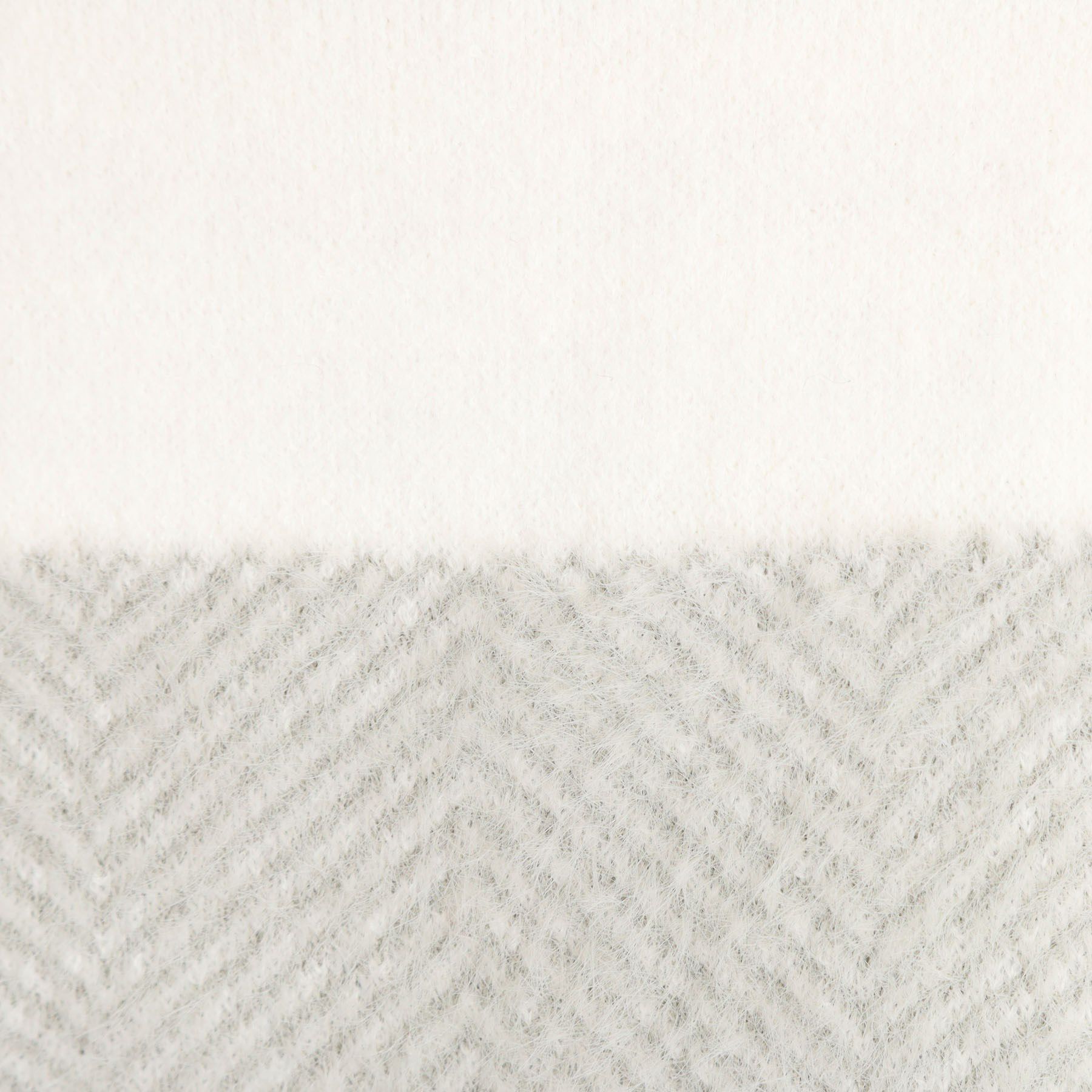 grove「ヘリンボーンジャカードチュニック」|ニット・セーター|