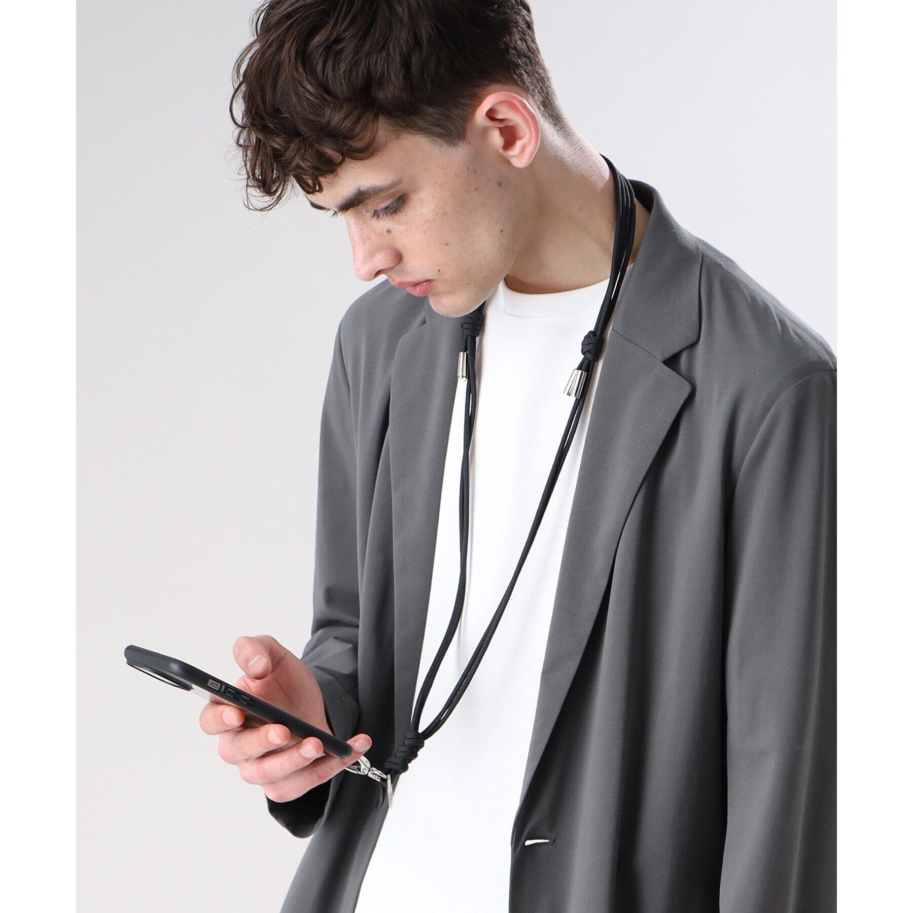 TAKEO KIKUCHI「スマートフォン ストラップ＋アタッチメント」|ストラップ|