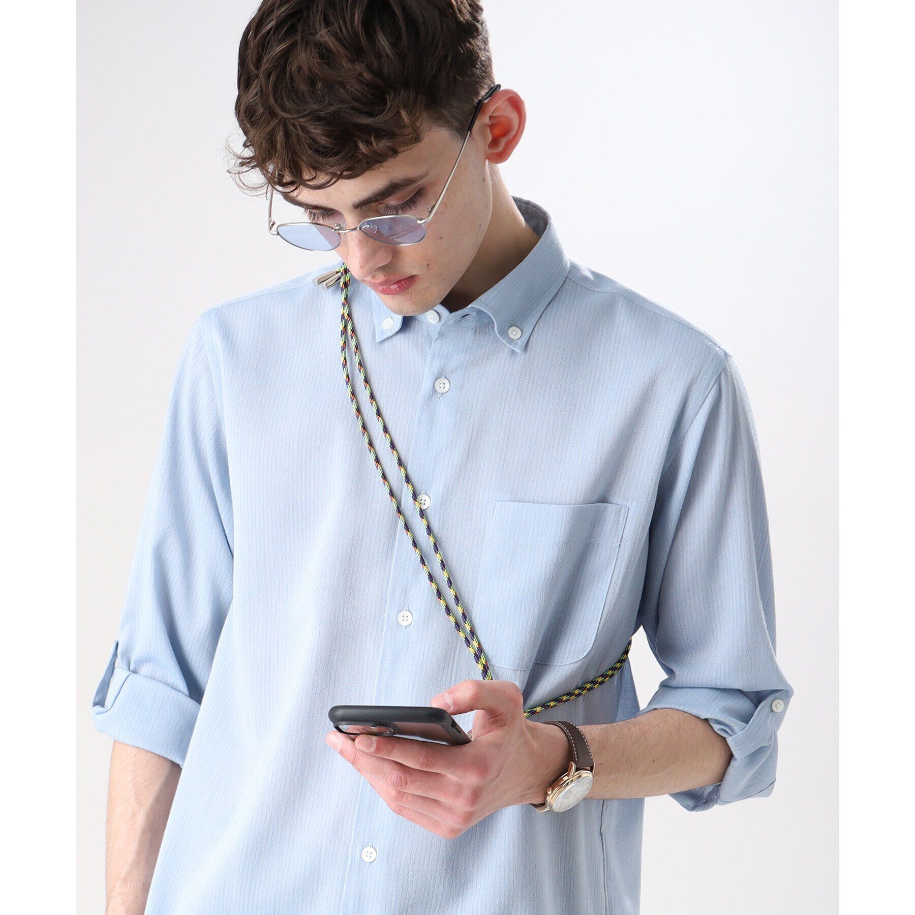 TAKEO KIKUCHI「スマートフォン ストラップ＋アタッチメント」|ストラップ|