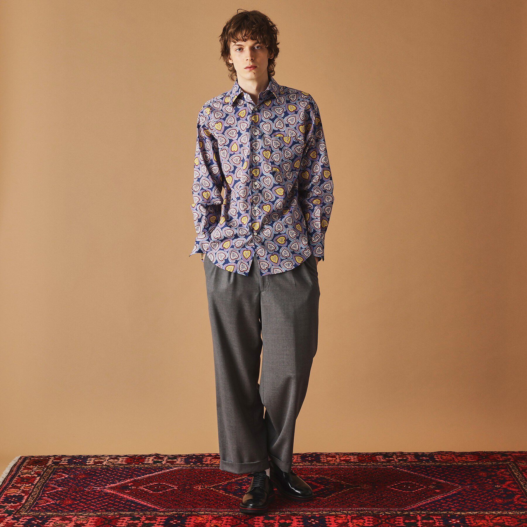 40CARATS&525「70&rsquo;s プリントシャツ」|シャツ・ブラウス|