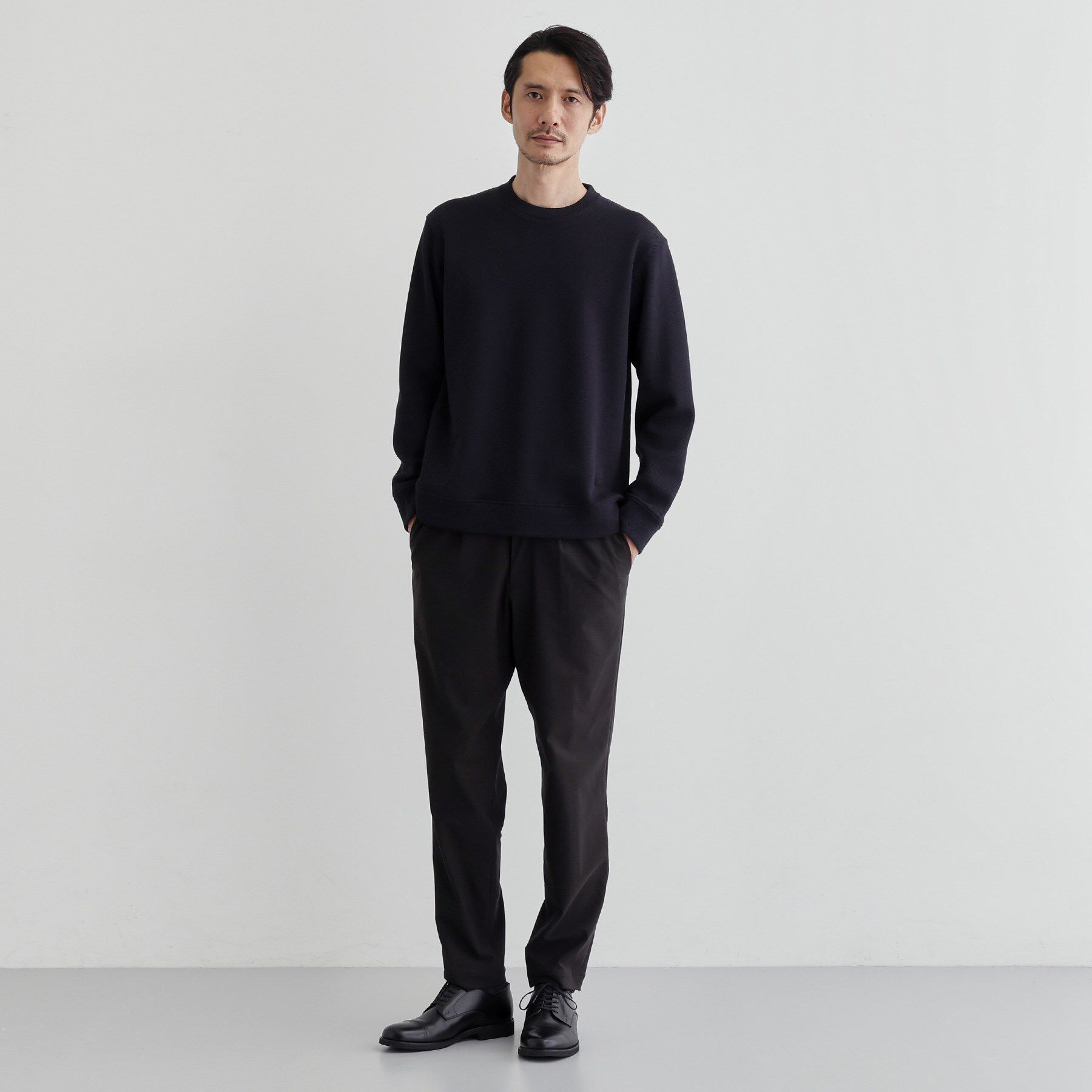 TAKEO KIKUCHI「【尾州織】クルーネック カットソー」|Tシャツ・カットソー|