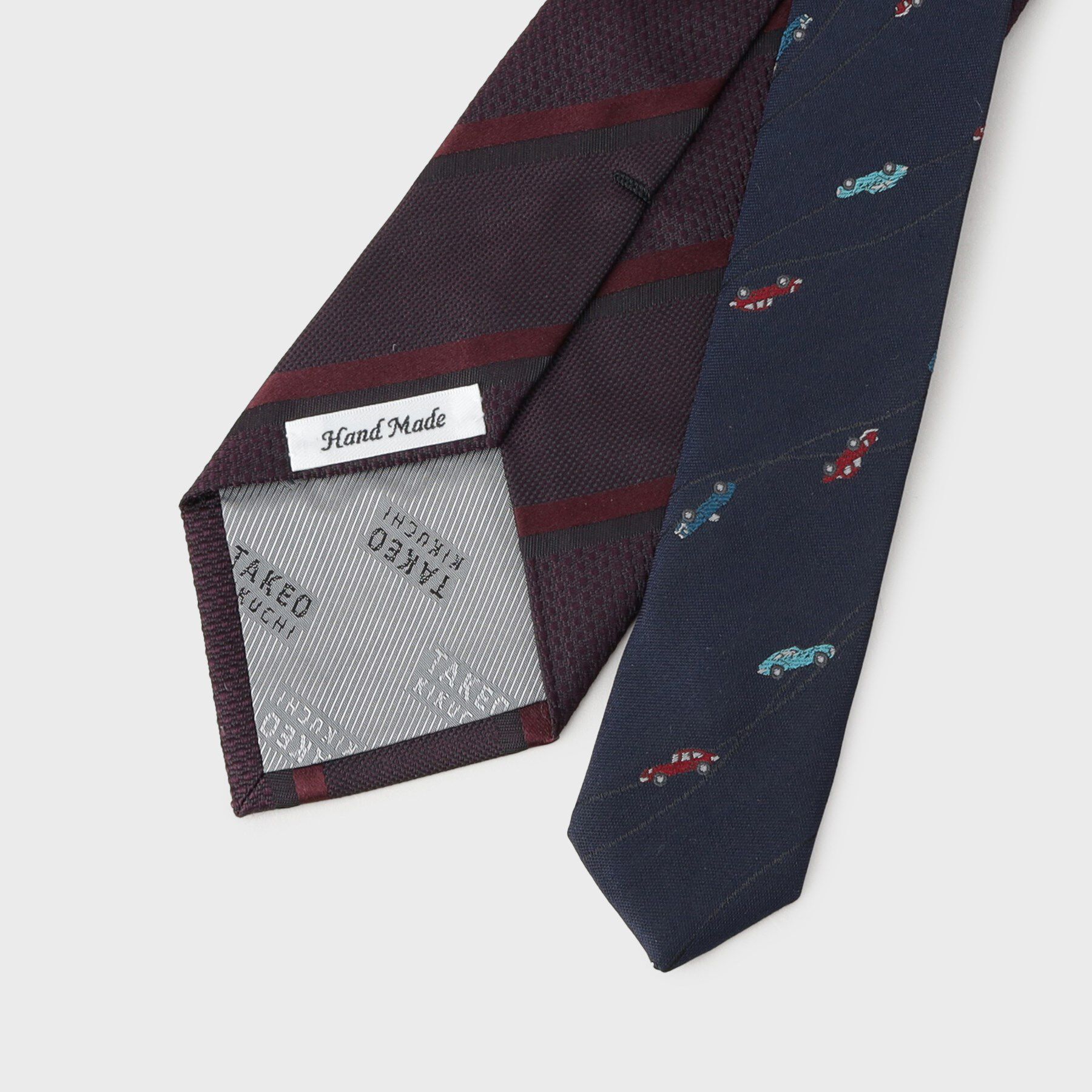 TAKEO KIKUCHI「【BOXセット】クラシックシャドーストライプ ネクタイ＆タイバー」|ネクタイ・蝶ネクタイ|