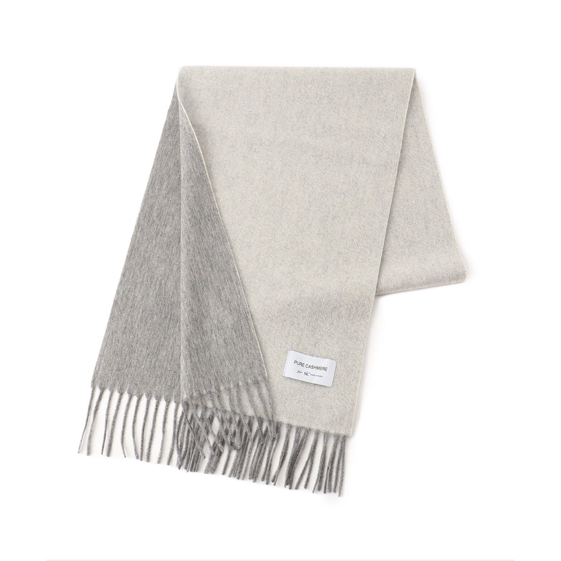 tk.TAKEO KIKUCHI「【カシミヤ100%】ピュアカシミヤリバーシブルマフラー」|ストール|